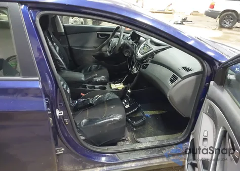 2012 Hyundai Elantra Gls z USA, uszkodzony, nr VIN 5NPDH4AE3CH064083